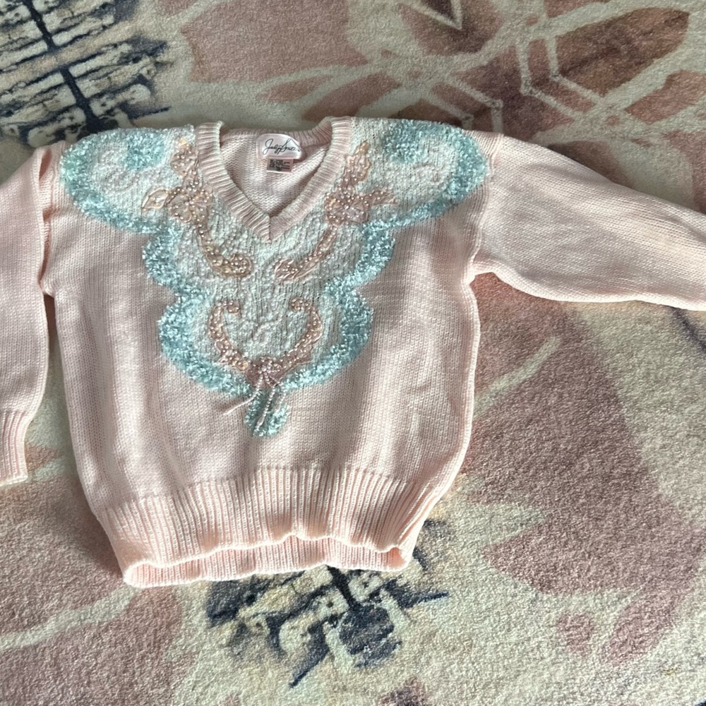 Vintage 80’s Jacklyn Smith Sweater| size S-M